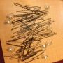 The amount of pins that were in my hair. 