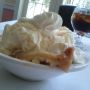 GOOD MONDAY: peach cobbler a la mode at the Lakeside Inn Mount Dora w/ galpal