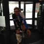He's back! Ready for a shower. What a hero! @laurenstendam