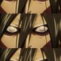 Anybody else notice Titan Eren’s third eyelid? He can regenerate limbs like a lizard? Anybody? #shingeki 