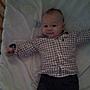 Stoere man heeft tweede dagje creche erop zitten
