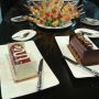 This is one of the daily desserts buffet I had last week at the Dutch course. Best cakes ever are from Vught.