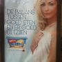 Copywriter snapt het niet. Het is geen kwestie van balans, maar oorzaak en gevolg. Lastig, hoor, taal.