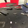 #iPhone 4 surgery. Just needed a new home button. Stripped to the bone. 
