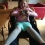 Even relaxen na het eten. @anouksilke en ik zijn nerd’s ;-) 