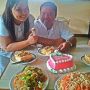 no bouquet of flowers nor boxes of chocolates! as expected, we preferred our favorite FOODies!! @_Noy_Noy 