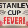 Rockin' it old school. From the 1993 cup run!