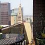 My Babylonian #Denver #garden, complete w/white air & orange sunshine, due to #Colorado #wildfires #Photo 3/3
