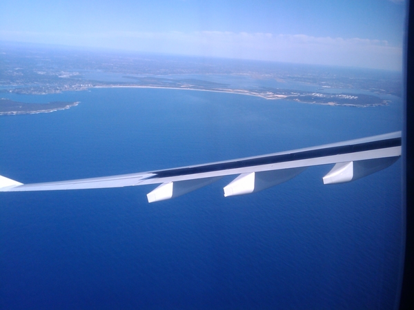 Approaching the airport