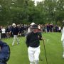 Found @achrisevans posing on the 8th tee playing with  @Graeme_McDowell #Foreleft!