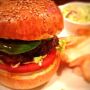 ハンバーガーうまー