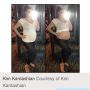 Kim Kardashian instagramt een foto van haar blote zwangere buik >>