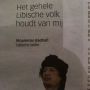 heerlijk megalomaan #Ceausescuiaans