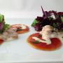 New Topolo Street Food Tasting: steamed Chalupitas, chipotle-garlic sce, alubias in cincho cheese crema,winter greens