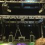 Hop. De lichtset hangt erin, tijdens de praktijkles @SintLucas. 