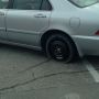 A bad day... You get a flat, change the flat, only to have the spare donut go flat. #FeelBadForThisGuy  