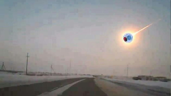 Meteorito en Rusia