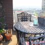 My Babylonian #Denver #garden, complete w/white air & orange sunshine, due to #Colorado #wildfires #Photo 1/3