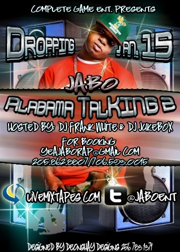 Make sure to check it out on the 15th and follow my boy @JaboEnt!