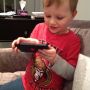 @HeatherGoesWest this is here (he’s playing Angry Birds)