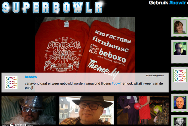 the MobyNow backchannel is showing  preparations, share yours!! #bowlr