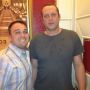 In the elevator with Vince Vaughn, what a surprise this morning! #oldschool 