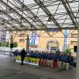 あぴっと！開所式

上尾市消防音楽隊による演奏から開催です

