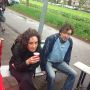 Checkpoint 33 km met @dennislami & @femkehalsema | hier is het echt zwaar #nvdv13