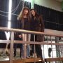 Anna Rose and Amarantha (alterpic.com) on the stage for her show tonight.