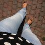 #wiewatbewaarddieheeftwat de broek die ik 3 dagen voor ik ontdekte dat ik zwanger was van Gijs kocht en dus al 8,5 jaar niet meer paste :)