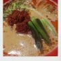 ランチは活龍。初めて行った。なのに、つけめんじゃなくて担々麺w 鰹節がきいてて美味しかった♪