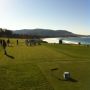 Getting ready to tee off on 10. Starting final round.  What a thrill!   Trying to go low-but will have fun either way! 