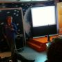 #smcadam at Hyves HQ @yme presenting