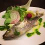 本日の気まぐれランチは昨日と変わりまして
『イサキの塩焼き 野沢菜漬けのソース』小鉢・お新香・味噌汁・ご飯付き780円です。
皆様お待ちしております（＾ω＾）