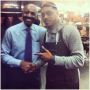 Me and my man Derek McGinty from channel 9 news came thur to get that head bald!! 