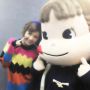 ただいま、なんとっ！！PEKOちゃんと遊んでるのっ♫楽しい〜♡