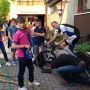 #giro @Stefclement riding on the Tacx. Looks like he will be safe with this little security guy :) by BlancoCycling