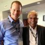 1 of #sportsbiz academy's godfathers Dr. Packianathan Chelladurai at Southern Sport Mgt Conf at @TROYUNews. #legend