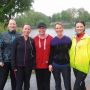   Eerste groepstraining voor #damtotdam in de regen zit erop. Nu snel warme auto in! #ngng