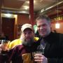 Me with  @Figure8Brewing head brewer Mike Lahti #nwindiana 