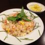 本日の気まぐれランチは
『桜海老と三つ葉の炒飯  しょっつる風味』サラダ・味噌汁・お新香・小鉢付き680円です。
皆様お待ちしております。