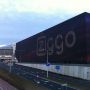 Vooral niet naar dat achterste gebouw! #lelijk Op naar Mumford & Sons! :D