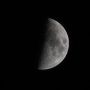 DSLR Daily Luna 48.6% Waxing at 280mm #moonwatch #bbcskyatnight