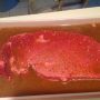 Got tomorrow night's London broil marinating.