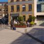 Another day in London with meetings packed.. But First breakfast in the sun..