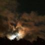 #HDR #moon with clouds & stars #Zubeneschamali (above) & #Zubenelgenubi (on the right) 00:13UT 27/04/2013