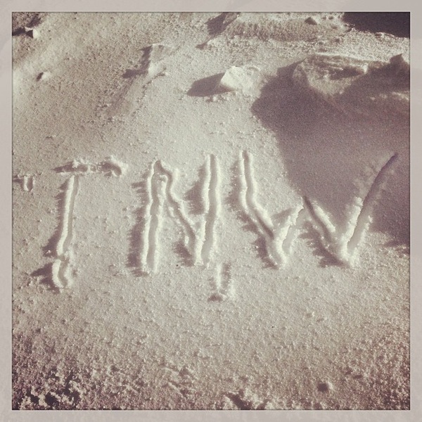 Did some @thenextweb snow graffiti today... :-)