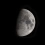 DSLR Daily Luna 68.1% Waxing 280mm telephoto #moonwatch #bbcskyatnight