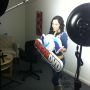 The Lovely @Tia_Cyrus in the office today for #SugarSweetTalk with @meowmistidawn