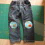 Maar dan heb je wel een leuke broek. Zonder gat :) Hopelijk weet Eva niet meer dat ze hartjes wou...